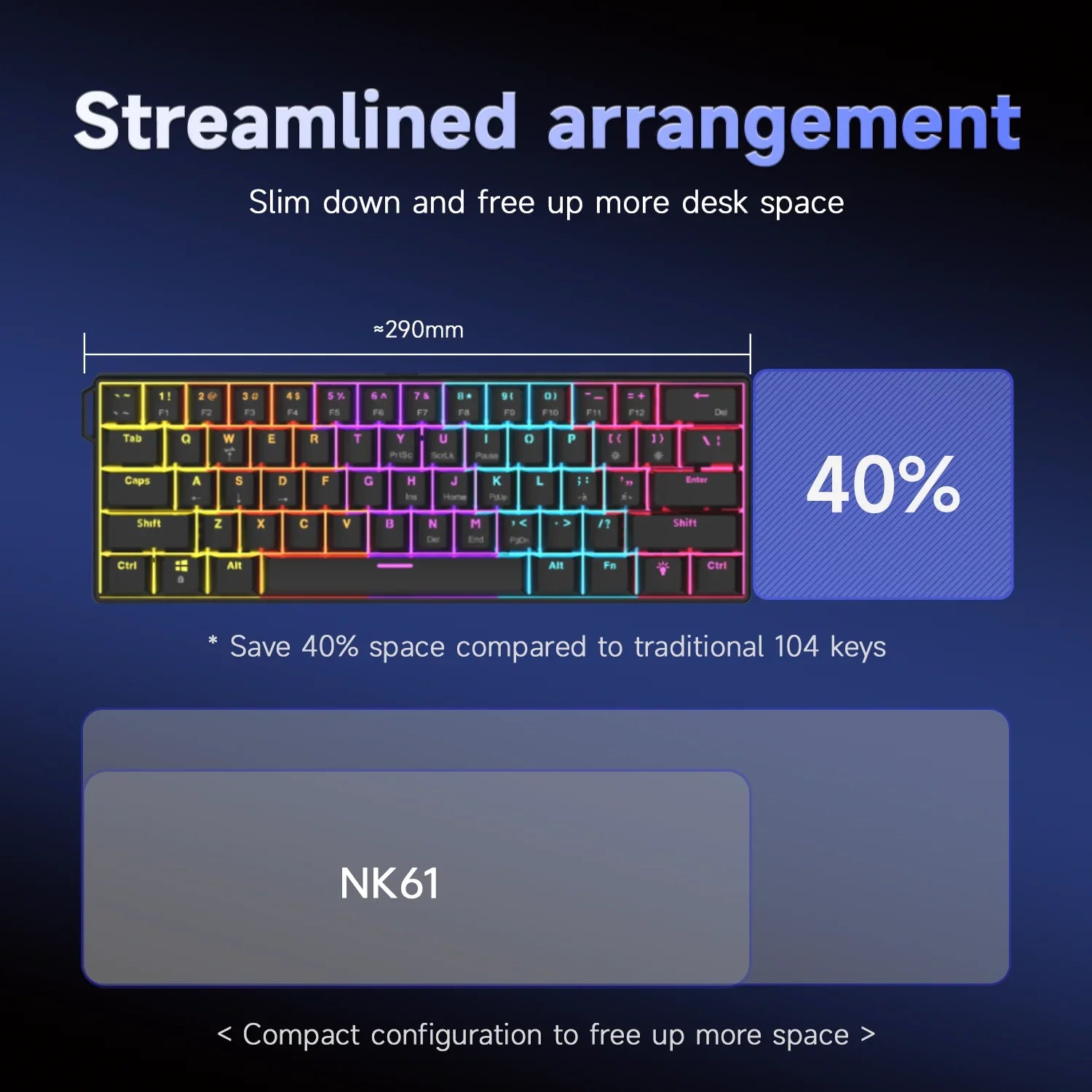 Compact Gaming Keyboard