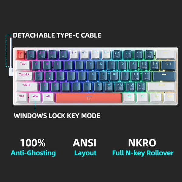Machenike Mini Gaming Keyboard