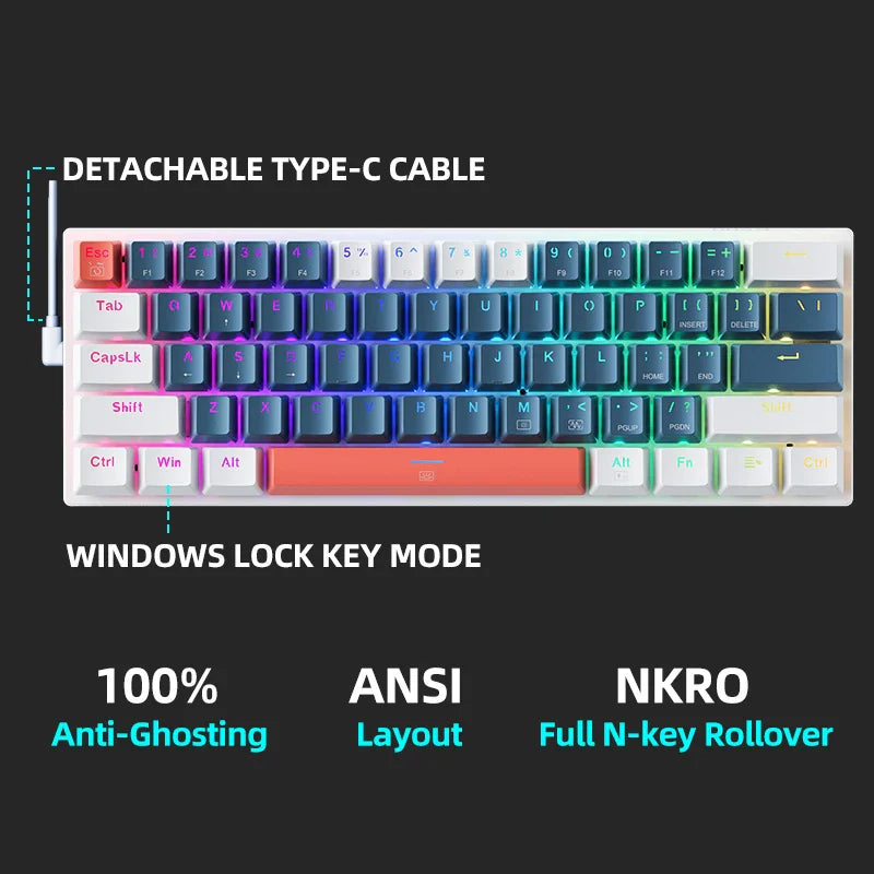 Machenike Mini Gaming Keyboard