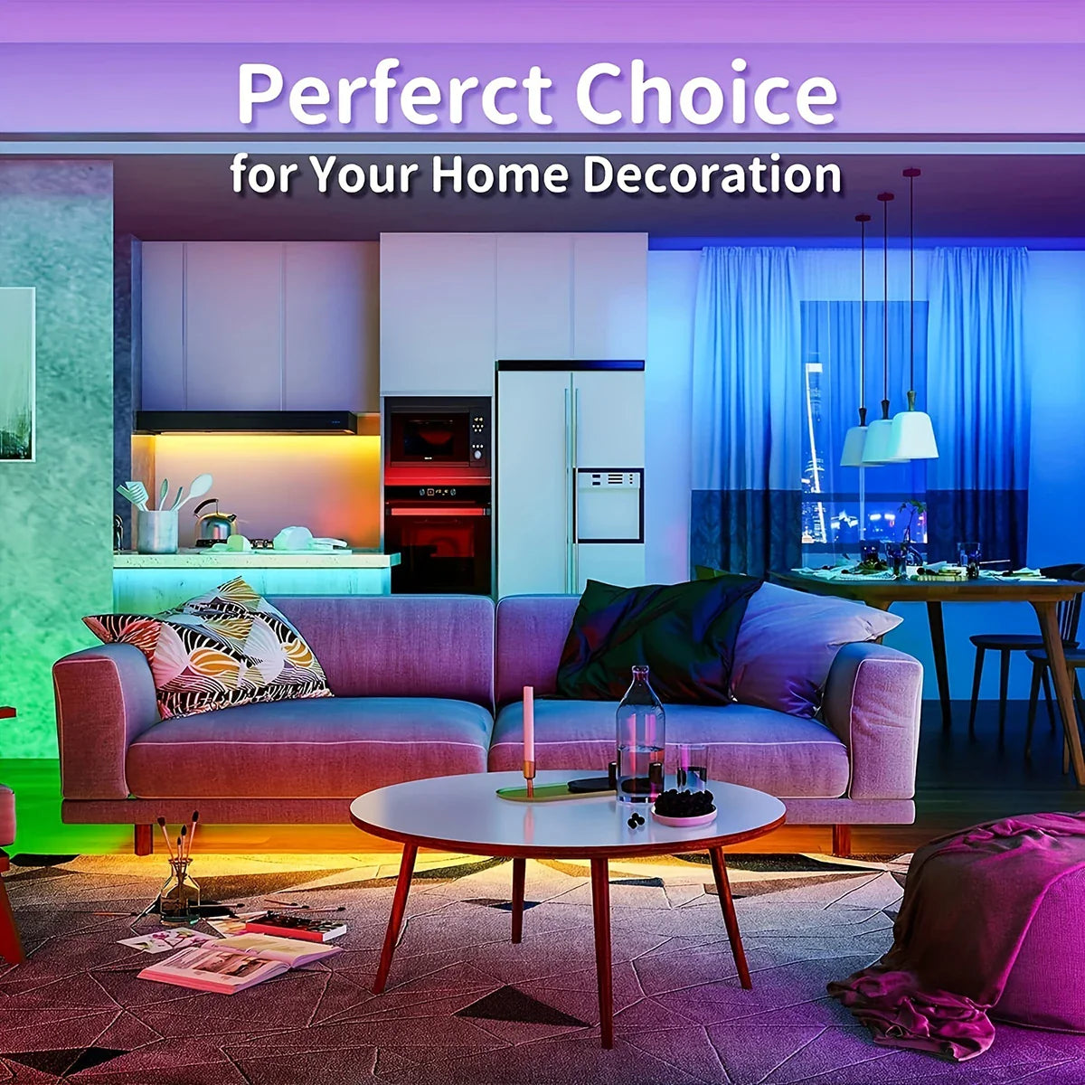 Colorful LED Mood Lights